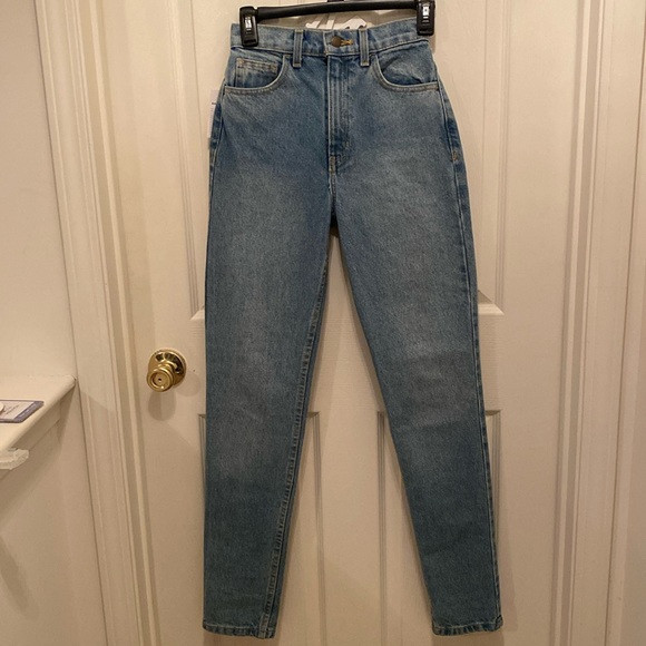 “American Apparel” the high waist jean; size 24; NWT - Picture 4 of 7